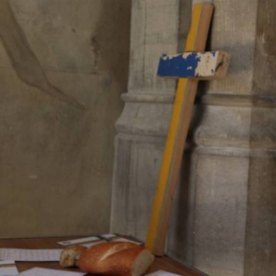 Lampedusa crosses – showing solidarity with refugees