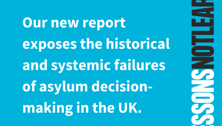 #LessonsNotLearned: 15 years of failure to improve asylum decision-making