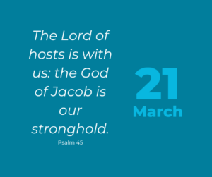 The Lord of hosts is with us: the God of Jacob is our stronghold.