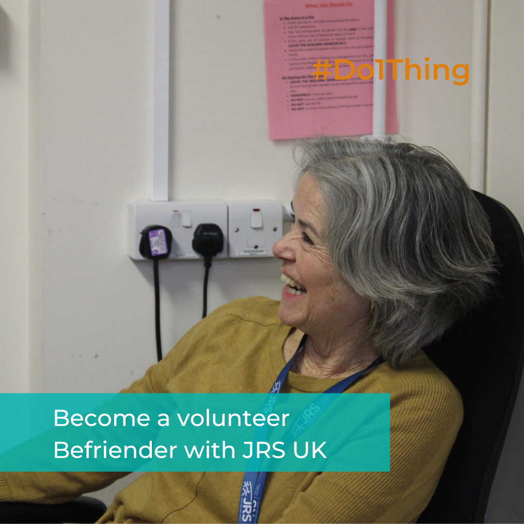 Become a volunteer Befriender with JRS UK