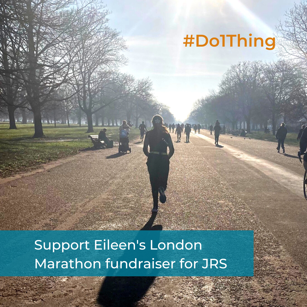 Support Eileen's London Marathon fundraiser for JRS