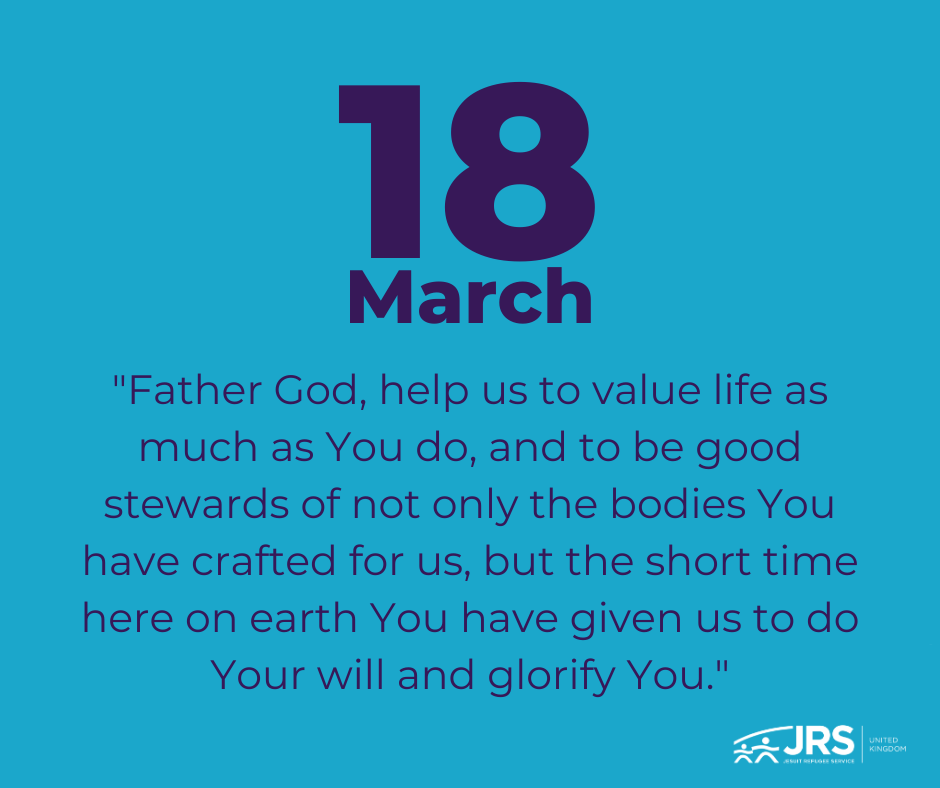 Father God, help us to value life as much as You do, and to be good stewards of not only the bodies You have crafted for us, but the short time here on earth You have given us to do Your will and glorify You. 