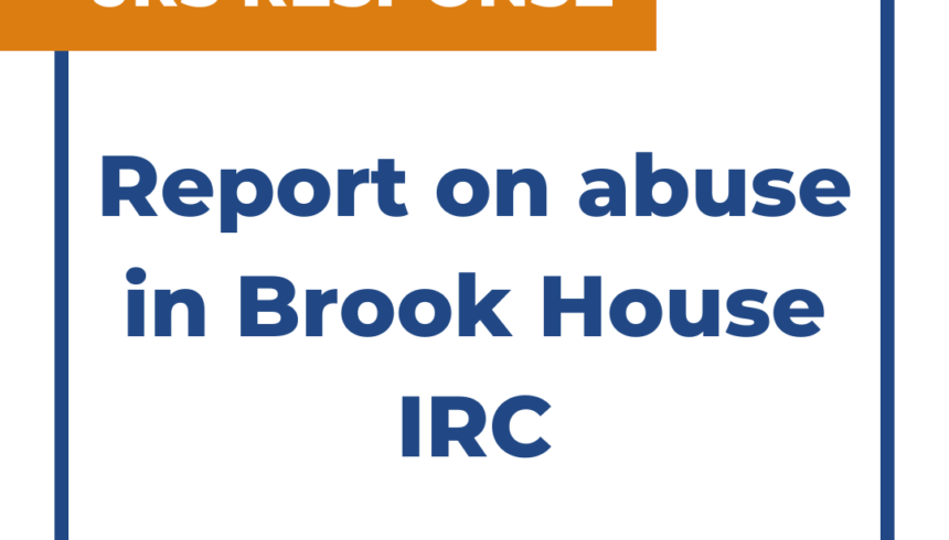 The Jesuit Refugee Service (JRS) UK renews calls for an end immigration detention in wake of report on abuse in Brook House IRC