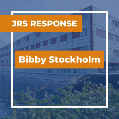 JRS UK calls for Bibby Stockholm to be closed following reported suicide
