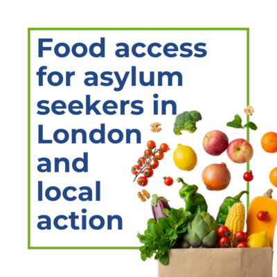 JRS UK calls for change in joint report revealing widespread malnutrition and food insecurity among asylum seekers in London