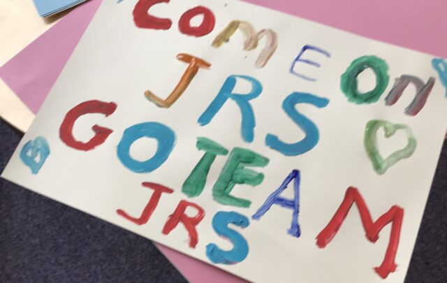 Come on JRS UK! Go Team JRS UK!