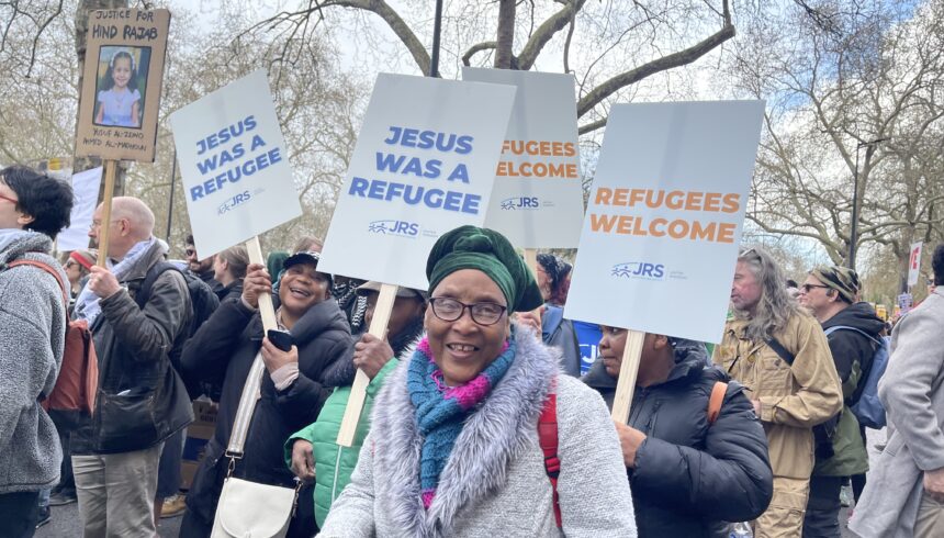 We marched Together – for welcome, dignity, and justice