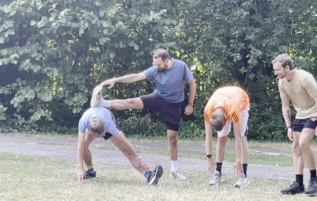 Running in solidarity with refugees: Six Jesuit novices support JRS UK
