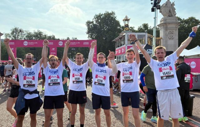 Running in solidarity with people seeking sanctuary